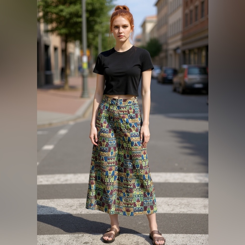 Vintage 1970s Fritz’s of California Maxi Skirt